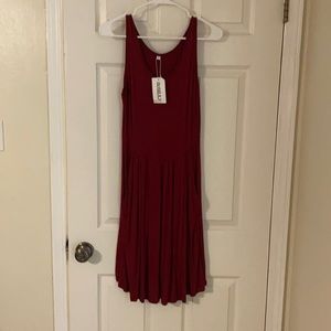 Very soft red dress